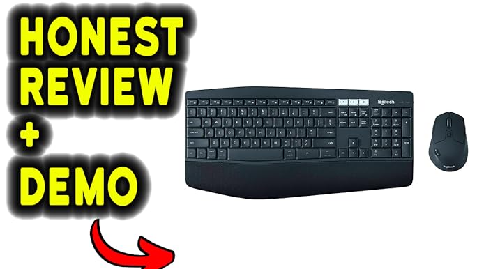Amazon.com: Logitech K850 Wireless Bluetooth Keyboard PC Mac